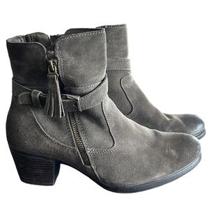 Earth Origins tori wide leather bootie